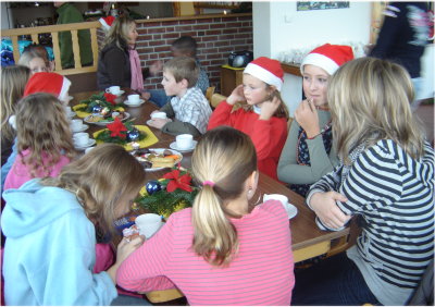 Weihnachtsfeier für die Jüngsten der Tennisabteilung, 09.12.2007