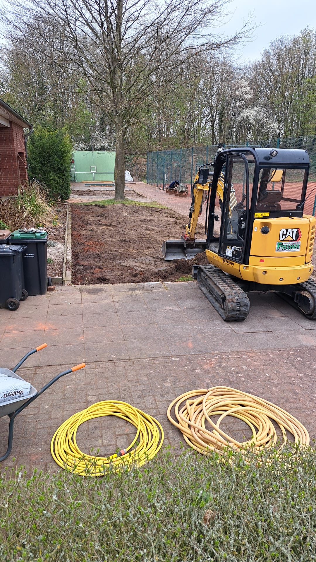 Bau des Bouleplatzes – Bild 2